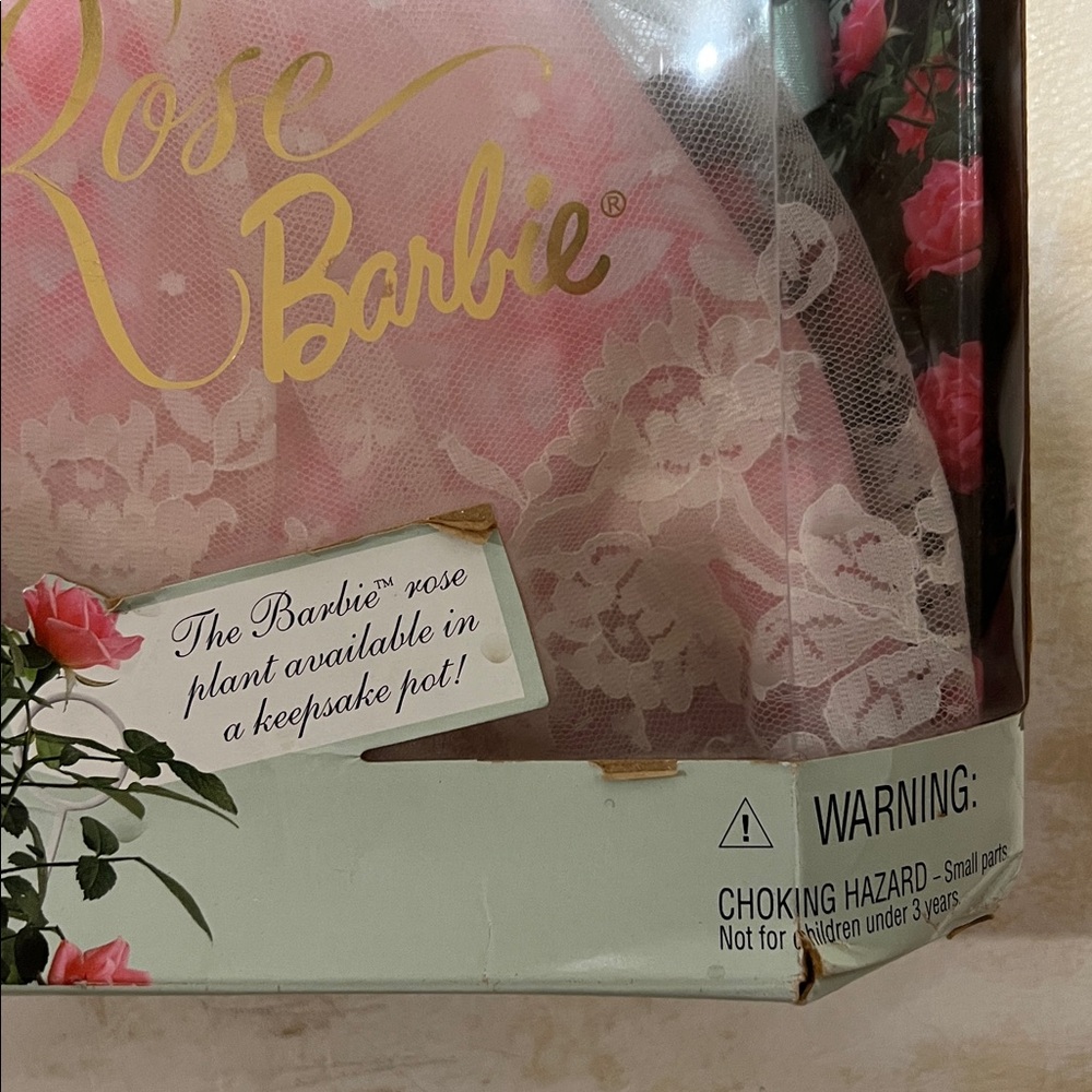 Rose Barbie – Collector Edition – First in Series – Garden of Flowers – NRFB - Picture 5 of 9